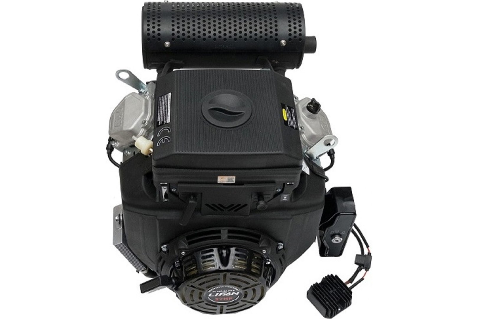 Двигатель Lifan 27л.с. LF2V78F-2A PRO(New), 27 л.с. D25 20А датчик давл./м, м/радиатор